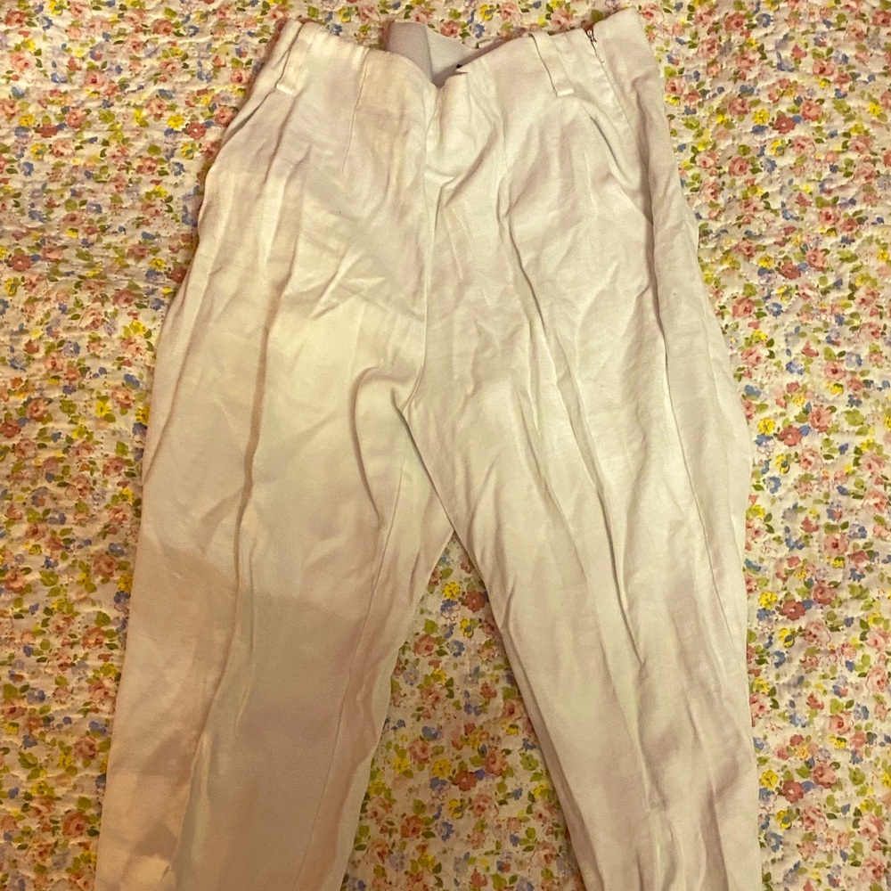 White Trouser Pants